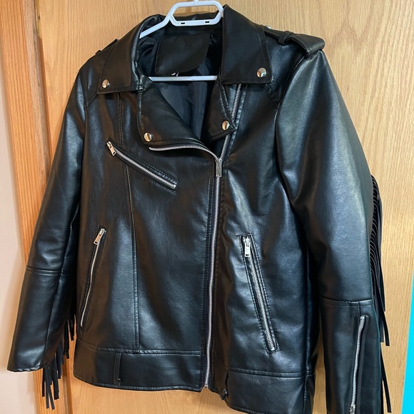 Fringed Moto Jacket - Picture 2 of 4